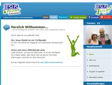 Tablet Screenshot of jesus-punkt.de